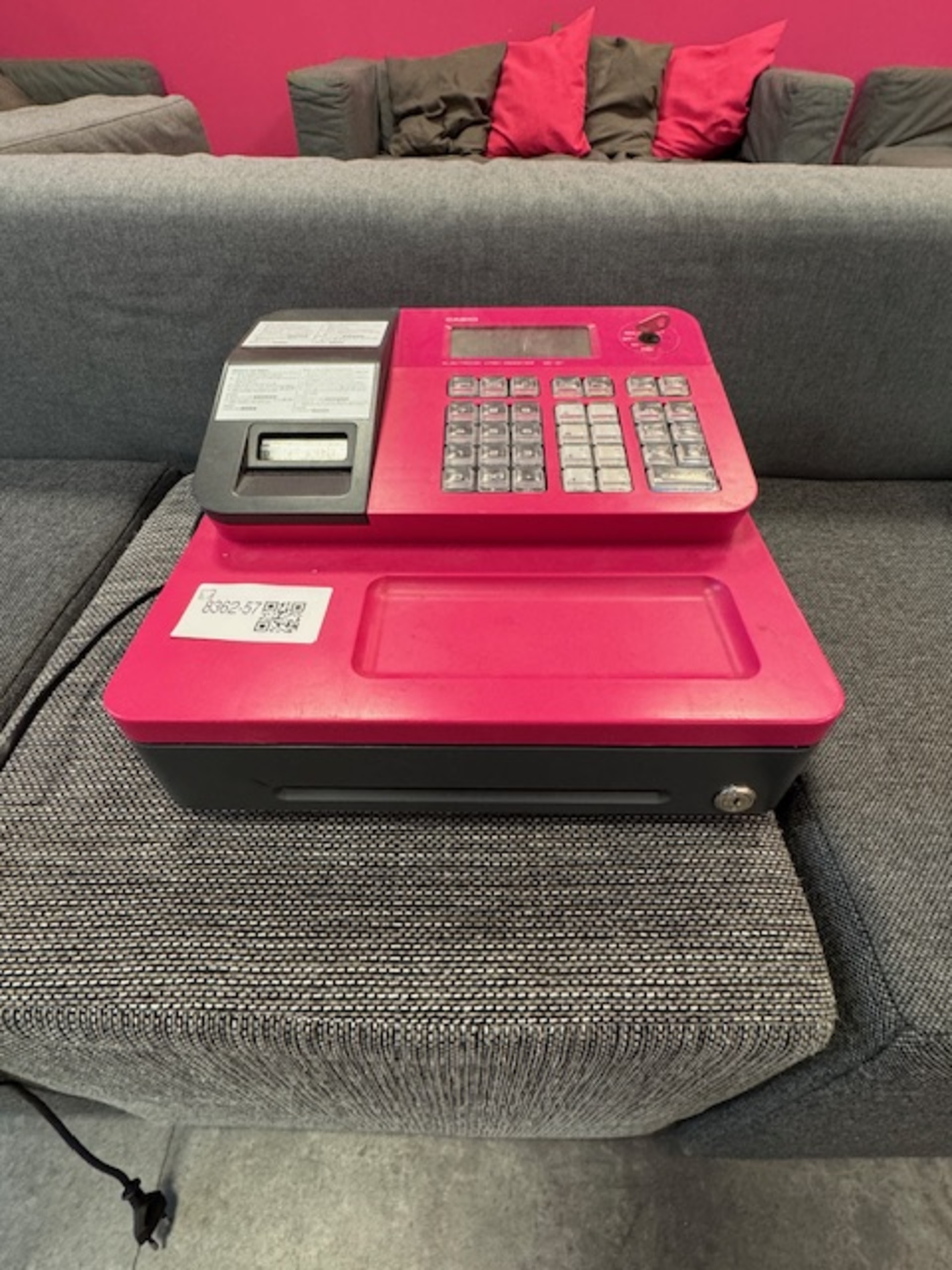 Kassa Casio, SE-G1, roze